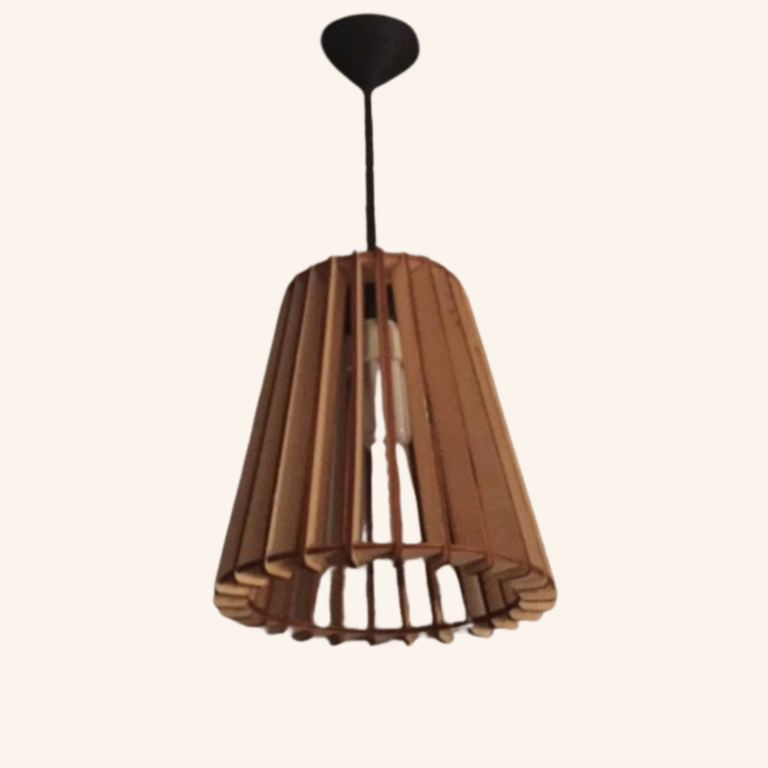 Tapered Hanging Lampshade SVG and CDR project preview
