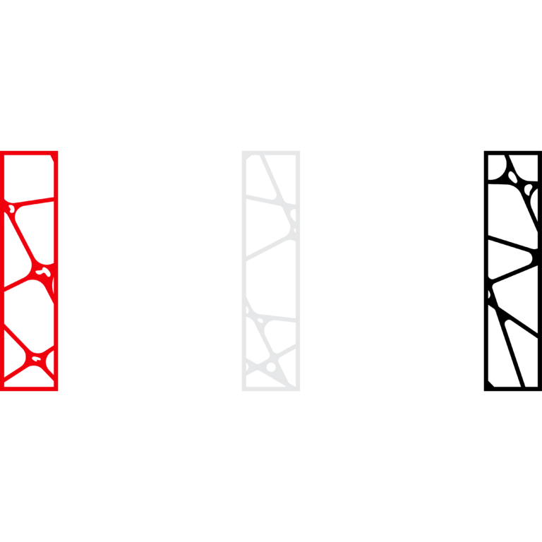 Abstract Alphabet Frame SVG and EPS Files project preview