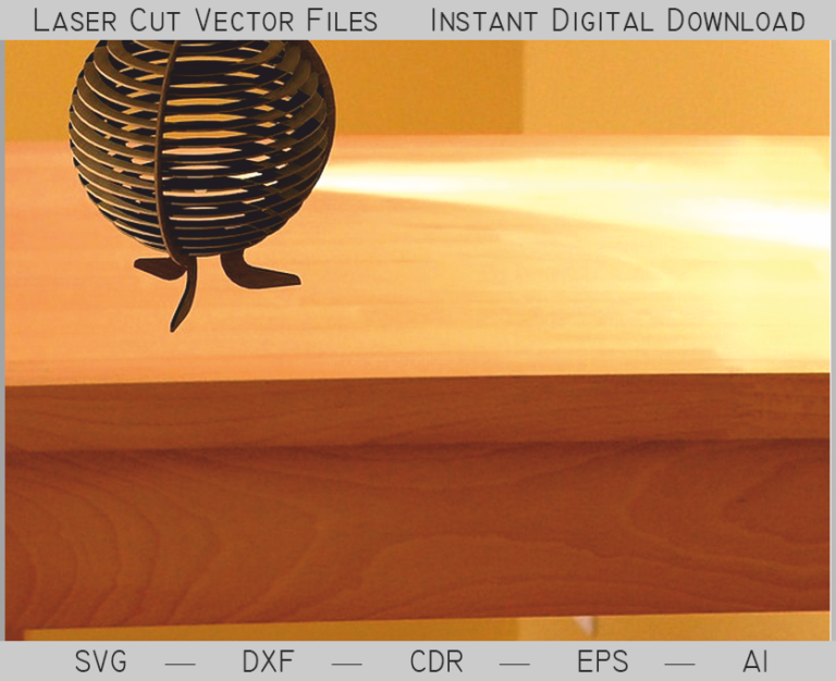 Dark rounded lamp shade with stacked horizontal ribs and small feet